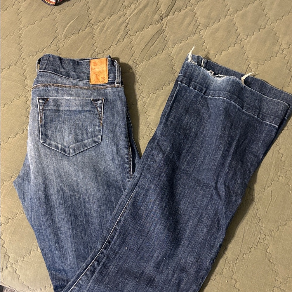 Dylan George Women's Blue Flare Jeans